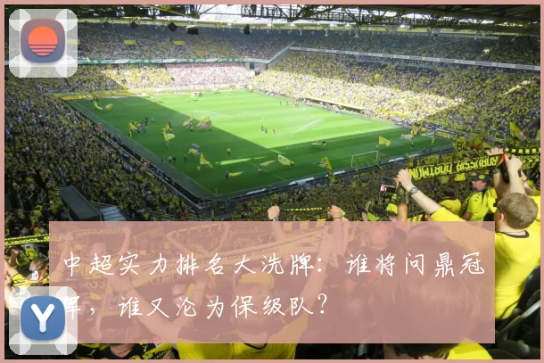 中超实力排名大洗牌:谁将问鼎冠军,谁又沦为保级队?